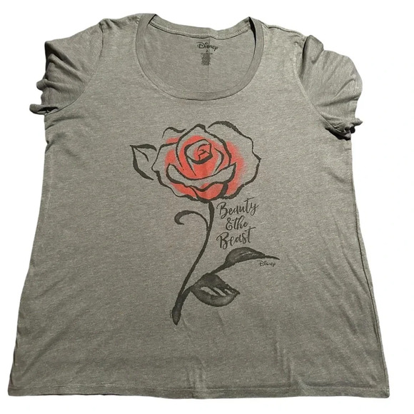 torrid Tops - Disney Torrid Beauty and the Beast T-Shirt - Size 2
